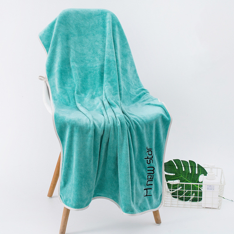 Geriausias 70x140 cm vientisos spalvos mikropluošto storas sugeriantis vonios rankšluostis paplūdimio saulės vonioms plaukimo treniruoklių salė Tenisas sportas porai