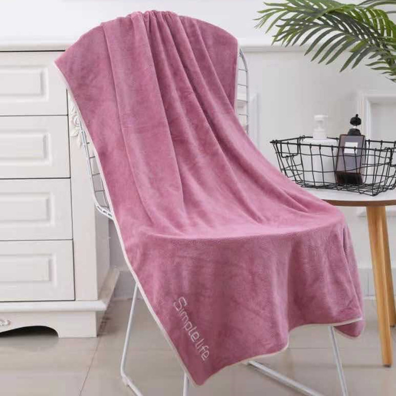 Geriausias 70x140 cm vientisos spalvos mikropluošto storas sugeriantis vonios rankšluostis paplūdimio saulės vonioms plaukimo treniruoklių salė Tenisas sportas porai