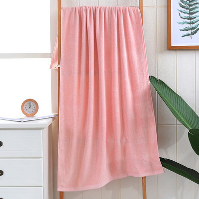 Bambuko pluošto natūralaus pelyno rankšluostis, minkštas vandenį sugeriantis didelis skalbimo rankšluostis