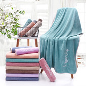 Vandens sugėrimas Greitai džiūstantis Namai Viešbutis Sporto salė Didelis masažinis rankšluostis Minkštas grožio salonas Patalynė paplūdimio chalatas