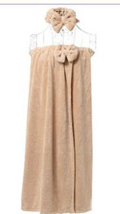 Vieno dydžio koralinis aksominis vamzdelis Vonios dušo rankšluosčiai Moterims Vonios Mikropluošto Paprastas rankšluosčių sijonas Sausiems plaukams Kepurė Toalla Serviette De Plage