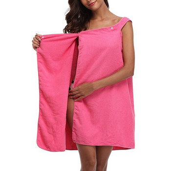 микрофибър Дамски халат за баня хавлиена роба на едро дрехи кърпа за възрастни жени баня баня и сауна душ дете