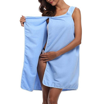 микрофибър Дамски халат за баня хавлиена роба на едро дрехи кърпа за възрастни жени баня баня и сауна душ дете