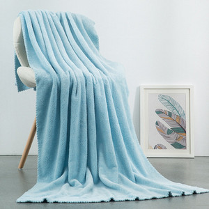 Szuper nedvszívó mikroszálas mosogatórongyok fürdőlepedő zuhany nedvszívó Superfine Fiber puha, kényelmes fürdőlepedő