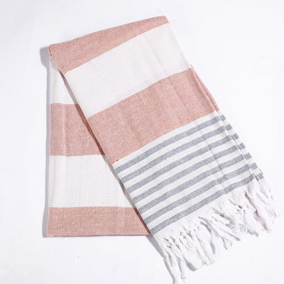 Prosop de baie turcesc foarte mare din bumbac, cu ciucuri, șal de camping, plajă, sală, piscină, eșarfă de iarnă pentru femei 100x180cm