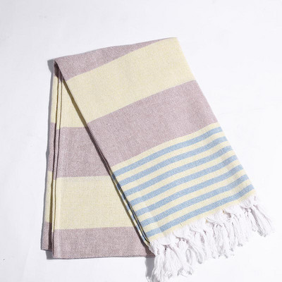 Prosop de baie turcesc foarte mare din bumbac, cu ciucuri, șal de camping, plajă, sală, piscină, eșarfă de iarnă pentru femei 100x180cm