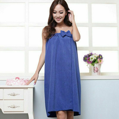 Naujos moterys greitai džiūstantis dėvimas rankšluostis dušas SPA įvyniojimas kūnui paplūdimio vonios chalatas chalatas minkštas sugeriantis mikropluoštas