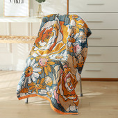 Petoslojni ručnik od pamučne gaze, muškarci, žene, djeca, djeca, kupaonski ručnik 80*160 sa crtanim životinjama i cvijećem za kupaonicu Besplatna dostava