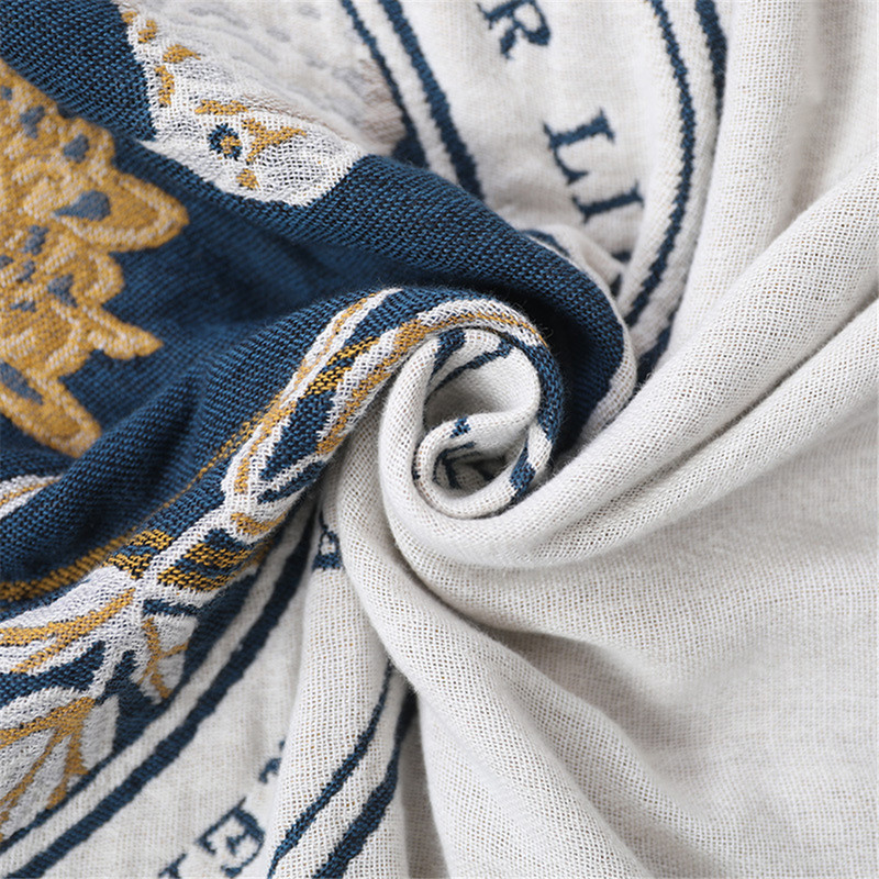 Petoslojni ručnik od pamučne gaze, muškarci, žene, djeca, djeca, kupaonski ručnik 80*160 sa crtanim životinjama i cvijećem za kupaonicu Besplatna dostava