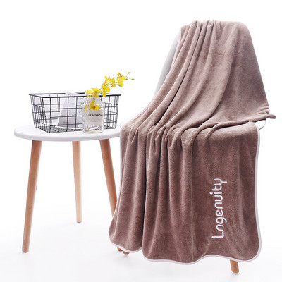 Lenjerie de pat moale pentru salon de înfrumusețare Halat de baie de plajă Absorbție de apă Uscare rapidă Hotel Sală de gimnastică Prosop mare de baie Decor pentru casă