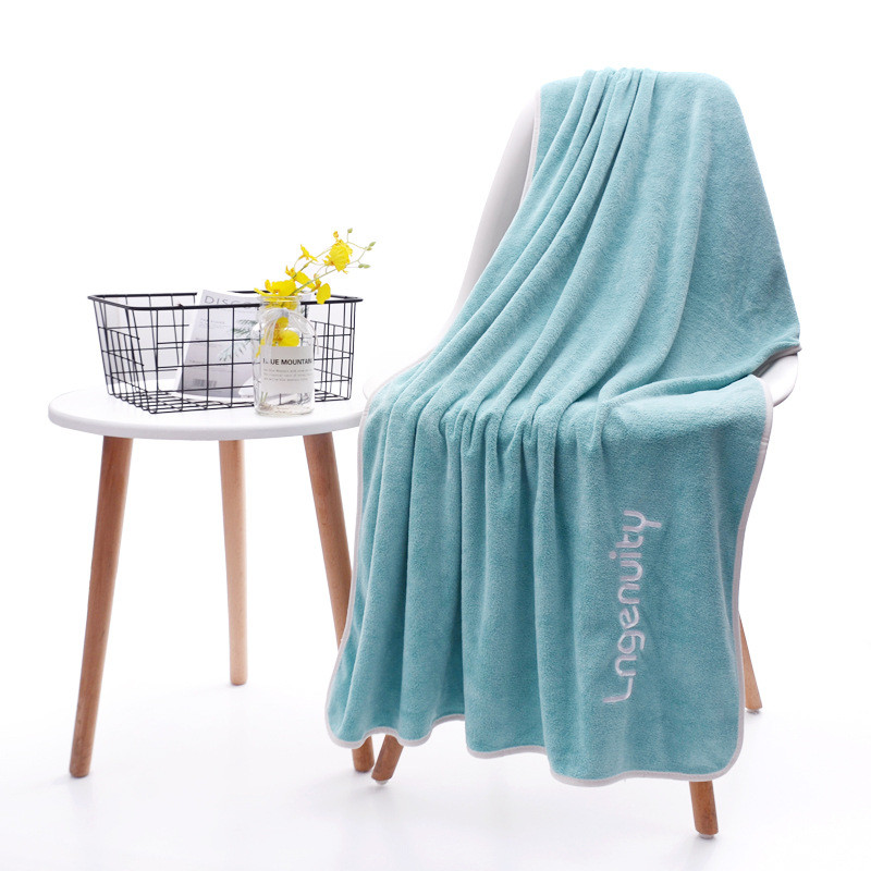 Lenjerie de pat moale pentru salon de înfrumusețare Halat de baie de plajă Absorbție de apă Uscare rapidă Hotel Sală de gimnastică Prosop mare de baie Decor pentru casă