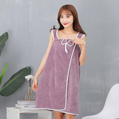 Buitiniai dėvimi chalatai Moteriški Mikropluošto minkšti ir nekenksmingi odai Sugeriantys rankšluosčiai Namų tekstilė Vonios kambario Saunos rankšluosčiai