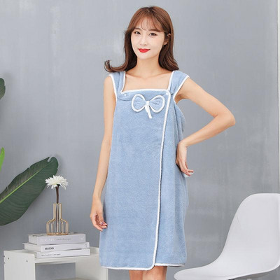 Buitiniai dėvimi chalatai Moteriški Mikropluošto minkšti ir nekenksmingi odai Sugeriantys rankšluosčiai Namų tekstilė Vonios kambario Saunos rankšluosčiai