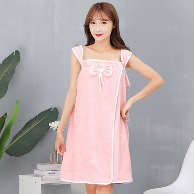 Buitiniai dėvimi chalatai Moteriški Mikropluošto minkšti ir nekenksmingi odai Sugeriantys rankšluosčiai Namų tekstilė Vonios kambario Saunos rankšluosčiai