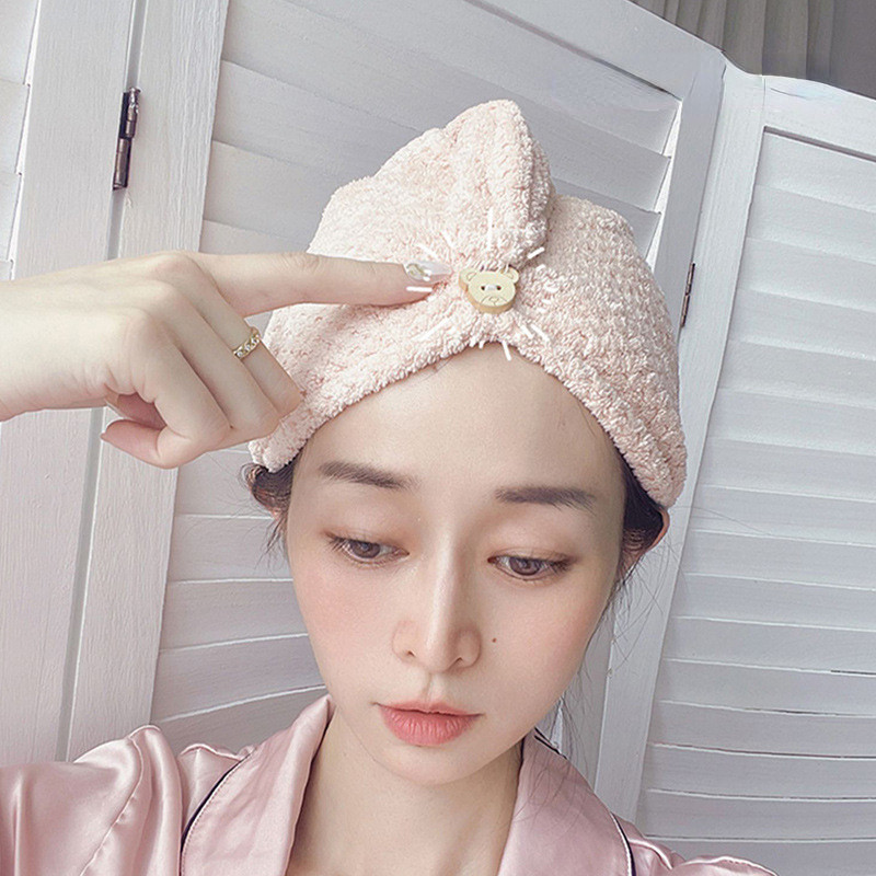 Magic mikropluošto dušo kepurė Ananasų tinklelis rankšluosčių kepuraitės Sausų plaukų kepuraitės Greitai džiūstančios Minkštos panelei Turbano galvai