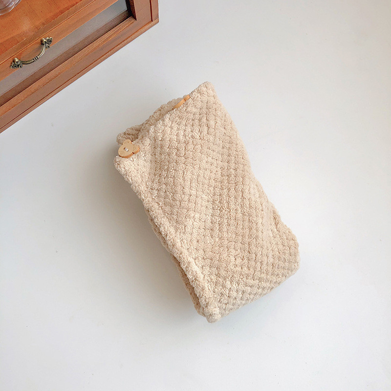 Magic mikropluošto dušo kepurė Ananasų tinklelis rankšluosčių kepuraitės Sausų plaukų kepuraitės Greitai džiūstančios Minkštos panelei Turbano galvai