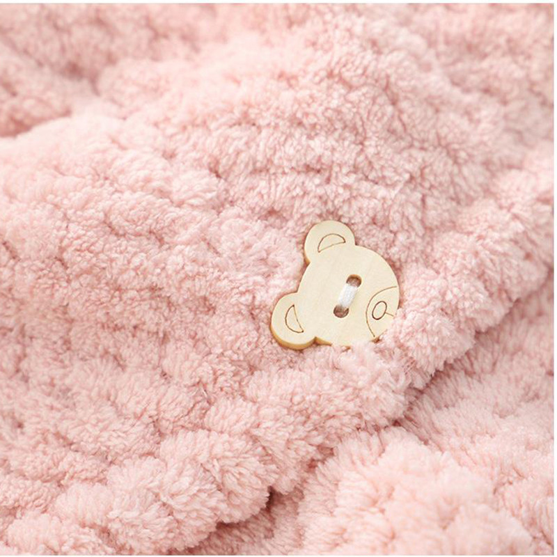 Ručnici za kosu od mikrovlakana Omotač za žene Kovrčava kosa Spa turban Ručnik za brzo sušenje kose Kapa za tuširanje Brzosušivi ručnik za glavu