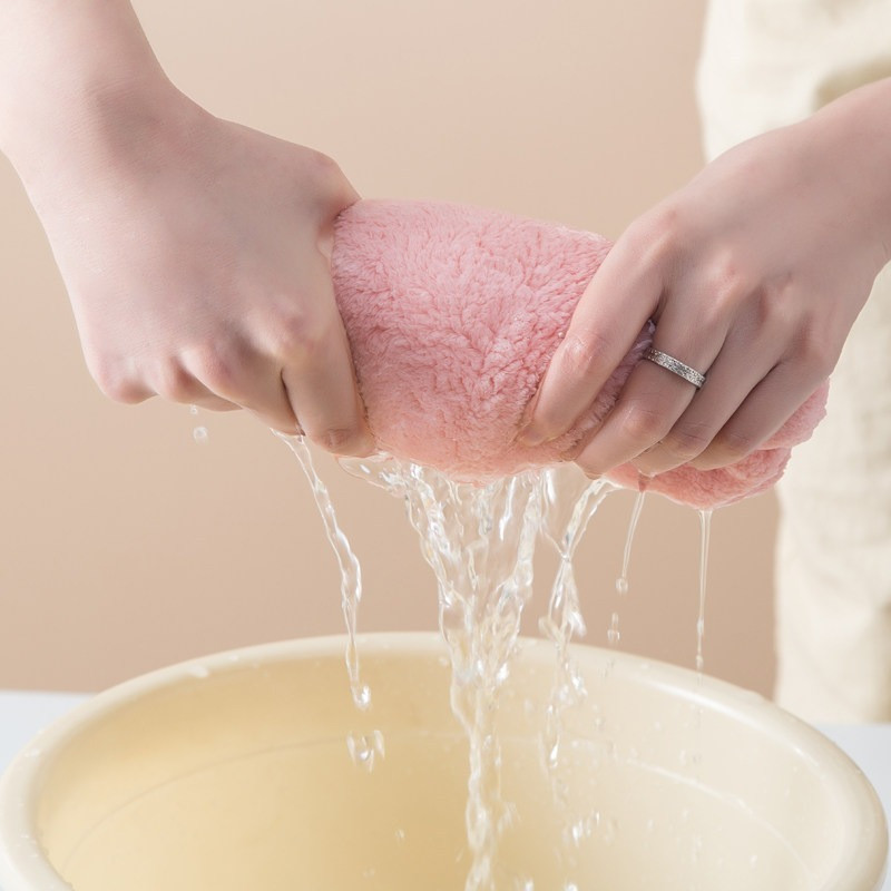 Prosop femeie adulți baie absorbant cu uscare rapidă prosop de păr pentru baie duș mai groasă șapcă de păr lung și ondulat microfibră șurub cap uscat