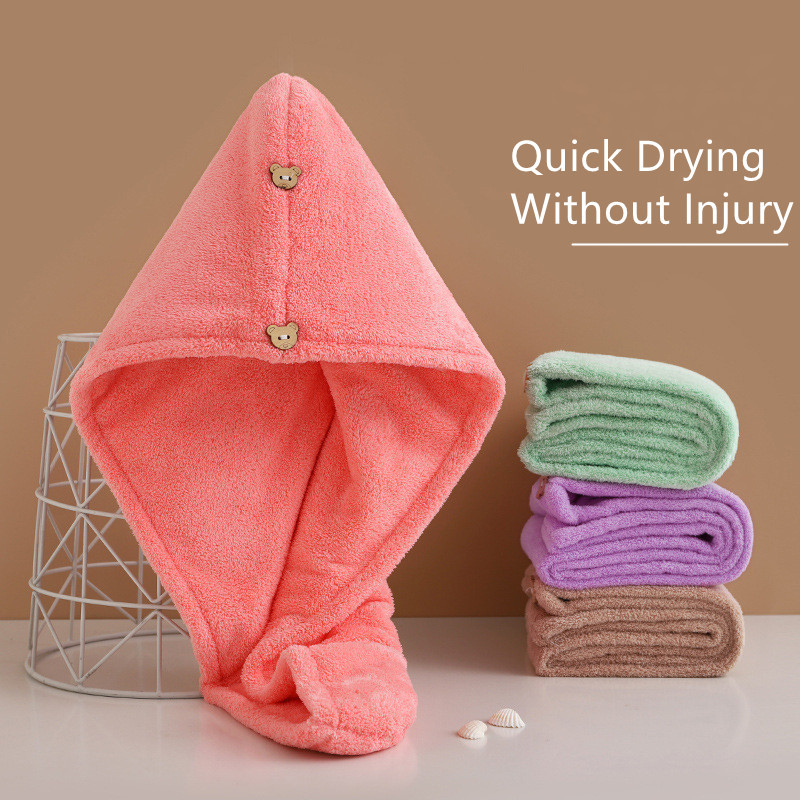Nova ženska kapa za sušenje kose Brzo sušeća kapa za kosu Kapa za ručnike Šešir Šešir za kupanje Kapa za ručnike od mikrovlakana Kapa za sušenje kose Super upijajući turban Kapa za sušenje kose
