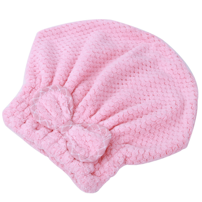 Ilgiems plaukams sugerianti vonios kepurė Greitai džiūstantis plaukų rankšluosčių dušo kepuraitė Stiprus sugeriantis rankšluostis po vonios vonios kambariui