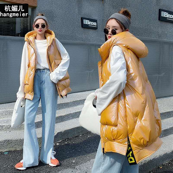 Ženski jesensko-zimski prsluk srednje dužine