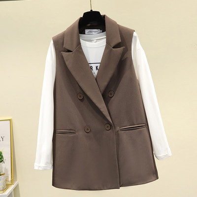 Két színben zsebes női mellény