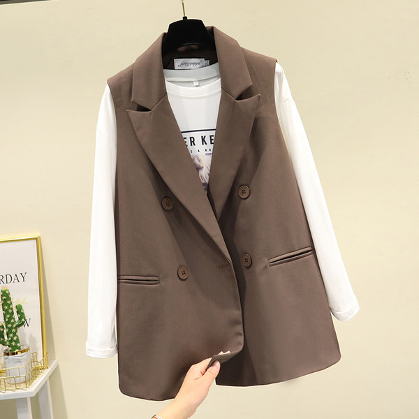 Két színben zsebes női mellény