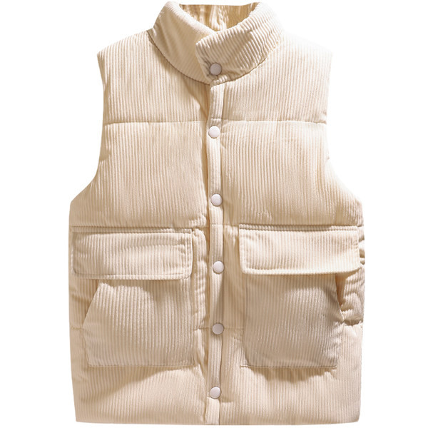 Moteriška liemenė su švaraus rašto apykakle