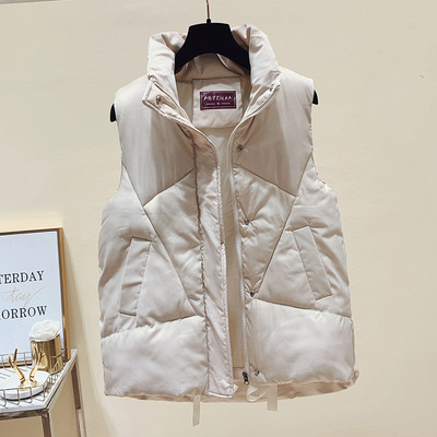 Moteriška liemenė su metaliniais elementais ir apykakle