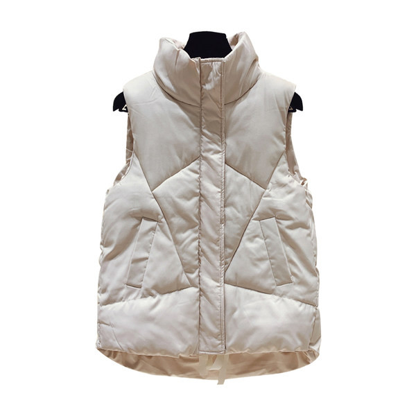 Moteriška liemenė su metaliniais elementais ir apykakle