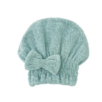 Ručnici za sušenje kose, ultra upijajuća kapa za sušenje kose Bowknot Hair Turban Ručnik za odrasle žene ili djecu Djevojke za brzo sušenje kose