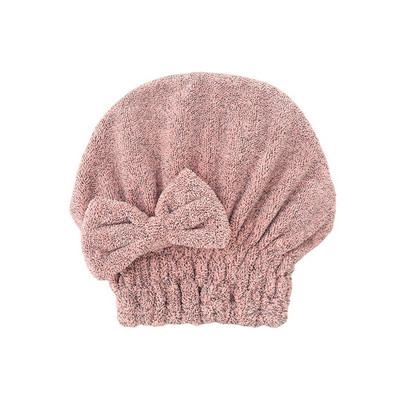 Ručnici za sušenje kose, ultra upijajuća kapa za sušenje kose Bowknot Hair Turban Ručnik za odrasle žene ili djecu Djevojke za brzo sušenje kose