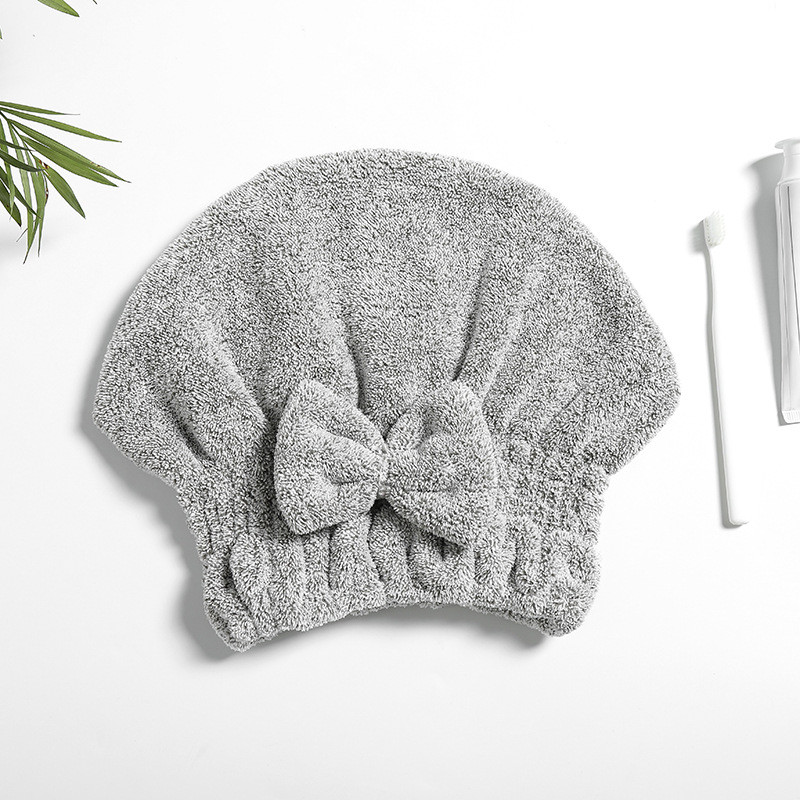 Plaukų džiovinimo rankšluosčiai, itin sugeriantis plaukų džiovinimo kepuraitė Bowknot plaukų turbaninis rankšluostis, skirtas moterims, suaugusiems ar vaikams, mergaitėms, greitai išdžiovinti plaukus