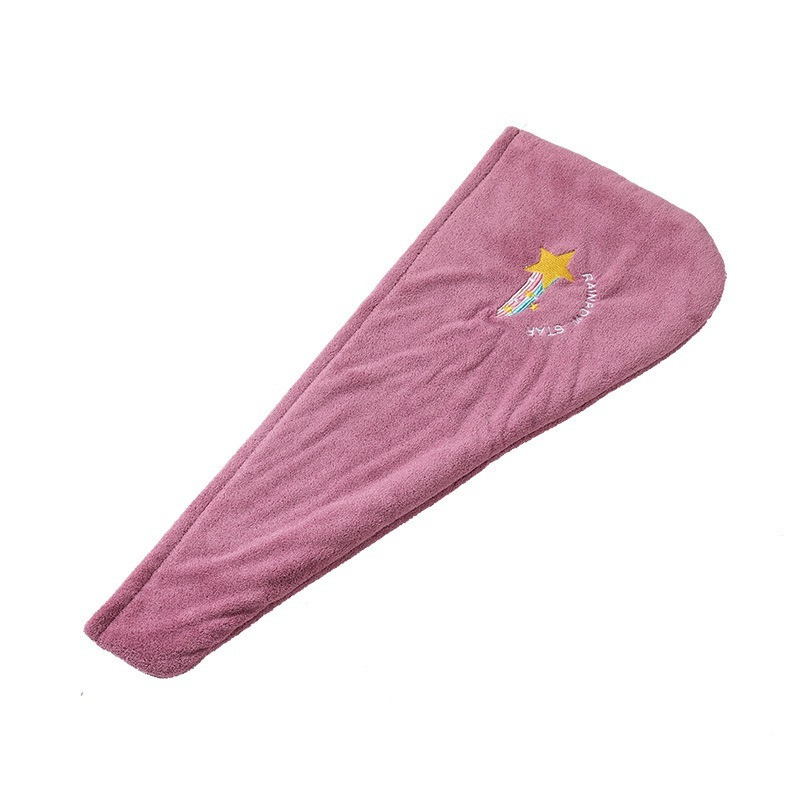 Čarobna kapa za tuširanje od mikrofibre, vez, ručnik, šeširi za kupanje, kapa za suhu kosu, mekana, brzo sušeća, za žensku glavu s turbanom