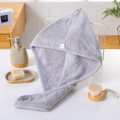 Száraz hajsapka zuhany hajszárító pakolás sapka haj gyorsan száradó sapka szuper nedvszívó háromszög sapka törlő hajtörlő eszköz