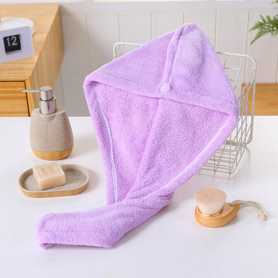 Száraz hajsapka zuhany hajszárító pakolás sapka haj gyorsan száradó sapka szuper nedvszívó háromszög sapka törlő hajtörlő eszköz