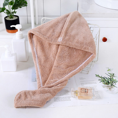 Száraz hajsapka zuhany hajszárító pakolás sapka haj gyorsan száradó sapka szuper nedvszívó háromszög sapka törlő hajtörlő eszköz