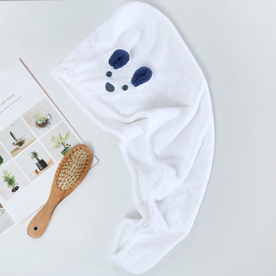 Mikropluošto plaukų džiovinimo įklotas po dušo Moteriškas rankšluostis greitai išdžiūstantiems plaukams kepuraitė, turbano galvos apdangalas, moteriškas mergaičių maudymosi įrankis