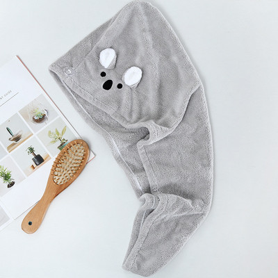 Mikropluošto plaukų džiovinimo įklotas po dušo Moteriškas rankšluostis greitai išdžiūstantiems plaukams kepuraitė, turbano galvos apdangalas, moteriškas mergaičių maudymosi įrankis