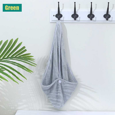 Prosop de păr moale pentru femei, absorbant, cu uscare rapidă, șapcă de duș de baie, catifea de coral, pânză de curățare pentru baie, prosoape, cârpă de spălat din microfibră