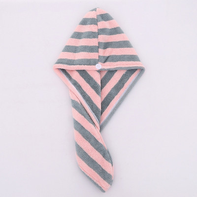 Femei Fata Prosoape Baie Microfibră Cască de duș Prosop Pălării de baie pentru femei Cap uscat pentru păr Uscare rapidă Moale pentru Lady Turban Head