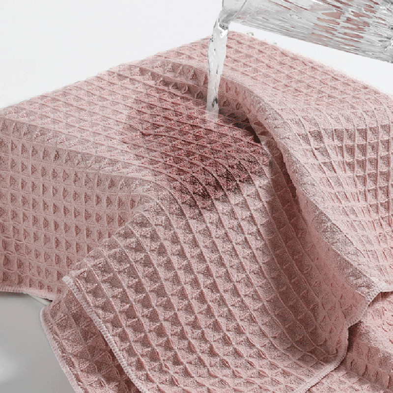 Prosop de păr Microfibră Uscător rapid de păr Prosop de vafe Prosop de baie Căciulă de duș cu absorbție rapidă Turban pentru uscare Prosoape pentru femei Pălărie Prosop