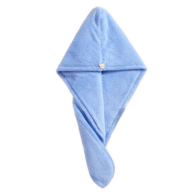 Prosop de păr din microfibră Wrap Turbane de păr pentru păr umed Prosoape de uscare a părului Înveliș pentru cap Cască de duș pentru păr ondulat lung 2022