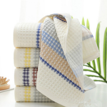 70X140CM памучна вафлена тъкана кърпа мека памучна кърпа за баня бързосъхнеща кърпа за машинно пране