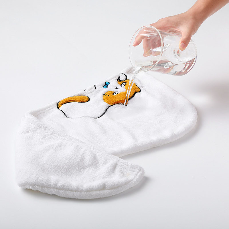 Femei Fata Prosoape baie Prosop din microfibră Prosop de păr cu uscare rapidă Cască de duș magică Turban pentru femeie Haarhanddoek Badstof