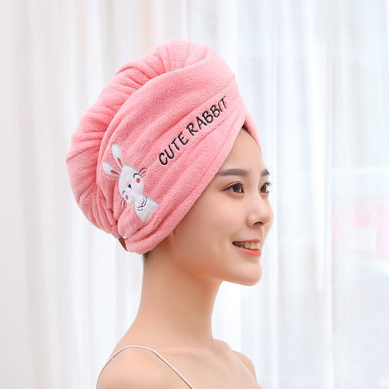 Pentru acasă Femei Fată Prosoape Baie Microfibră Prosop Uscare Rapidă Păr Prosop Magic Duș Cap Lady Turban Cap Wrap