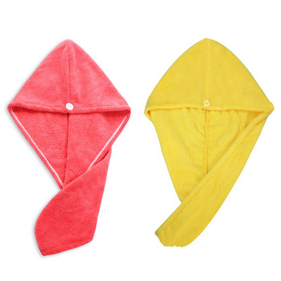 1/2db Mikroszálas törölközősapka zuhany után Gyorsan száradó haj női lányoknak, női szuper nedvszívó törölköző fejpakolás fürdőeszközök