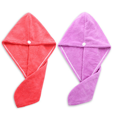 1/2db Mikroszálas törölközősapka zuhany után Gyorsan száradó haj női lányoknak, női szuper nedvszívó törölköző fejpakolás fürdőeszközök