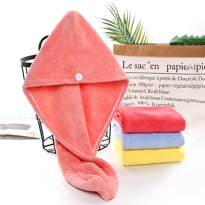 1/2db Mikroszálas törölközősapka zuhany után Gyorsan száradó haj női lányoknak, női szuper nedvszívó törölköző fejpakolás fürdőeszközök