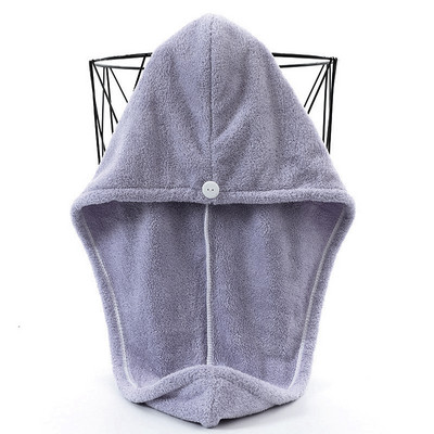 1 db mikroszálas fürdőlepedő Hajszárító Gyorsan száradó női fürdőlepedő puha zuhany nőnek Férfi turbán fejpakolás fürdőeszközök